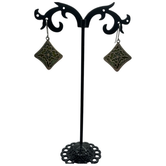 *NWT* WOMEN'S CELTIC KNOT PEWTER NECKLACE & EARRINGS BUNDLE - Picture 5 of 6